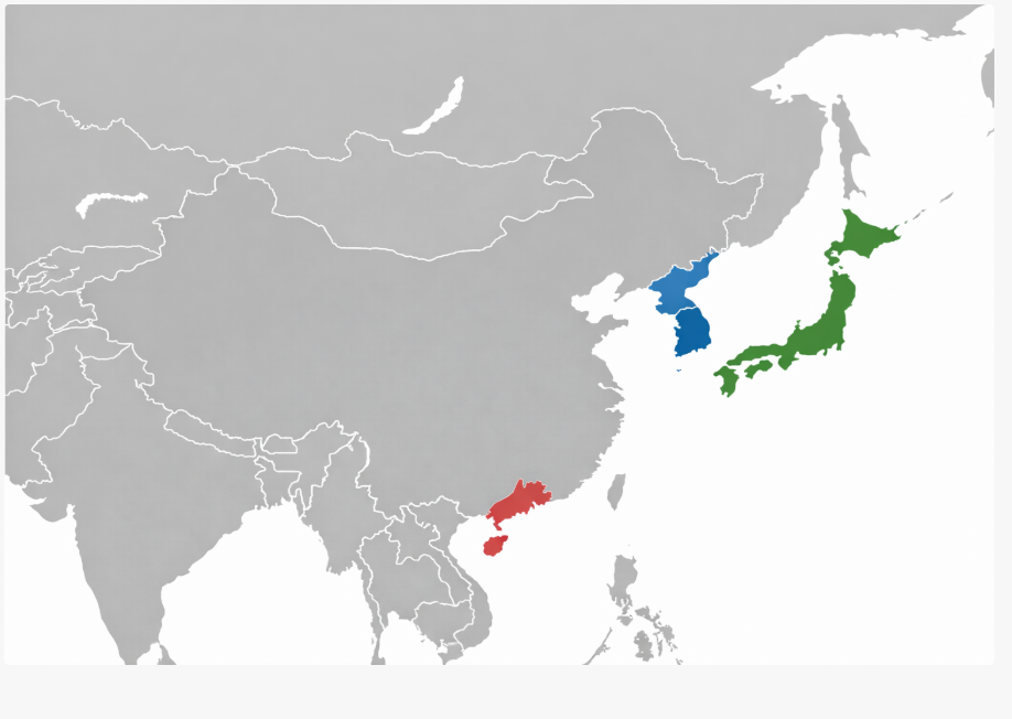 아시아(홍콩, 일본, 한국) 관련 사진