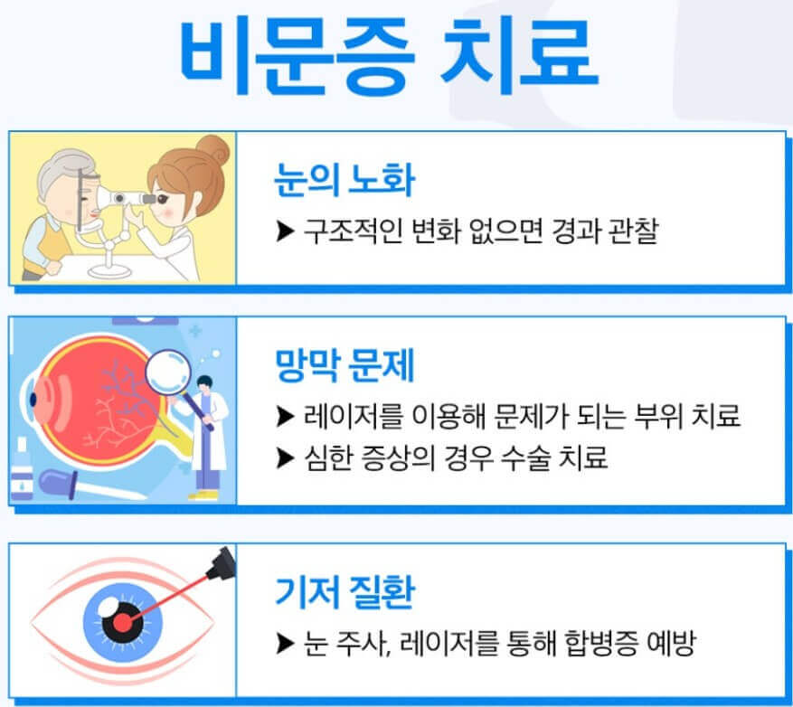 비문증 원인 및 치료