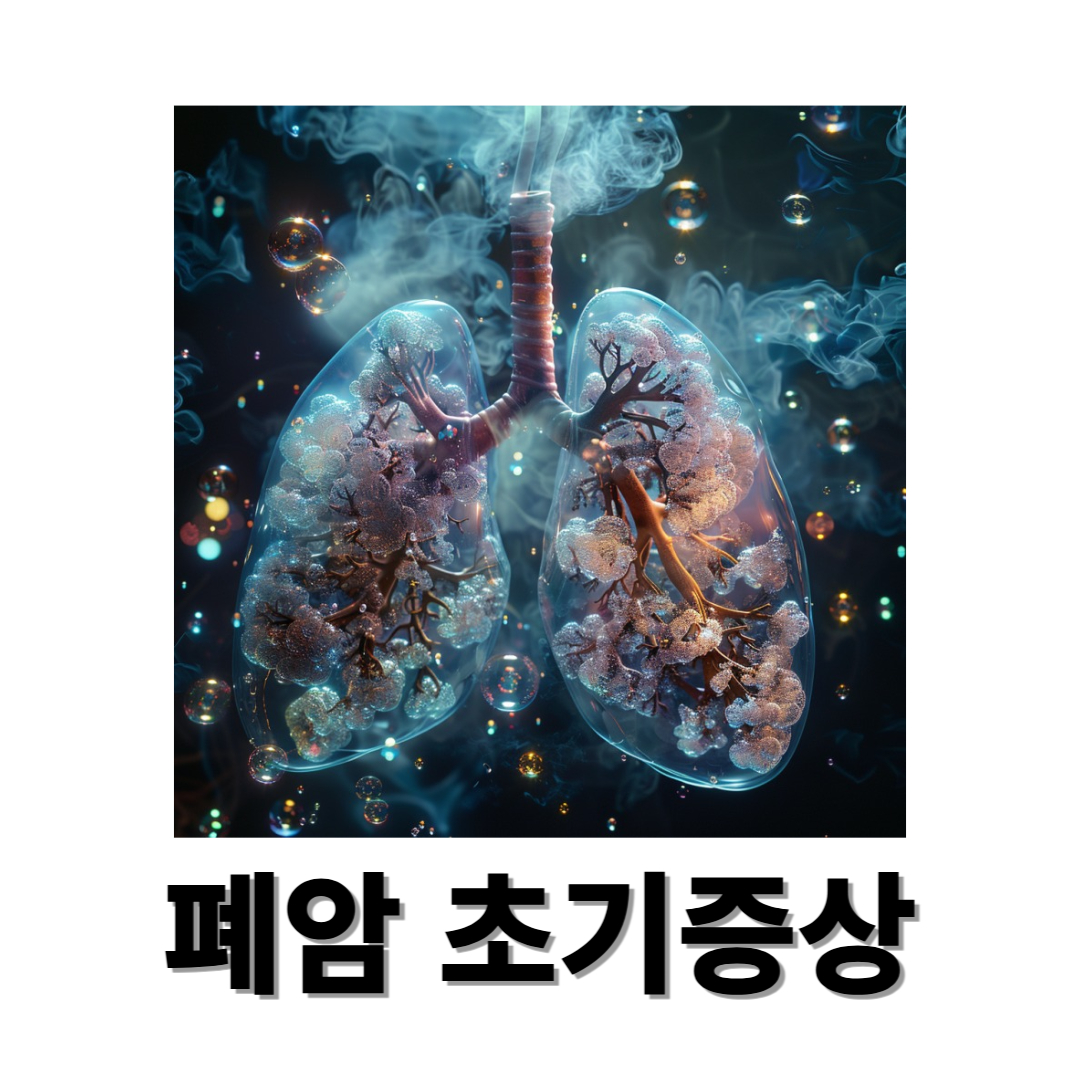 폐암과 관련된 사진입니다.