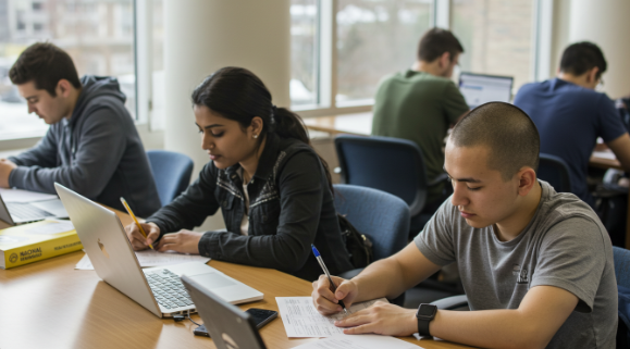 국가장학금 신청하는 모습2