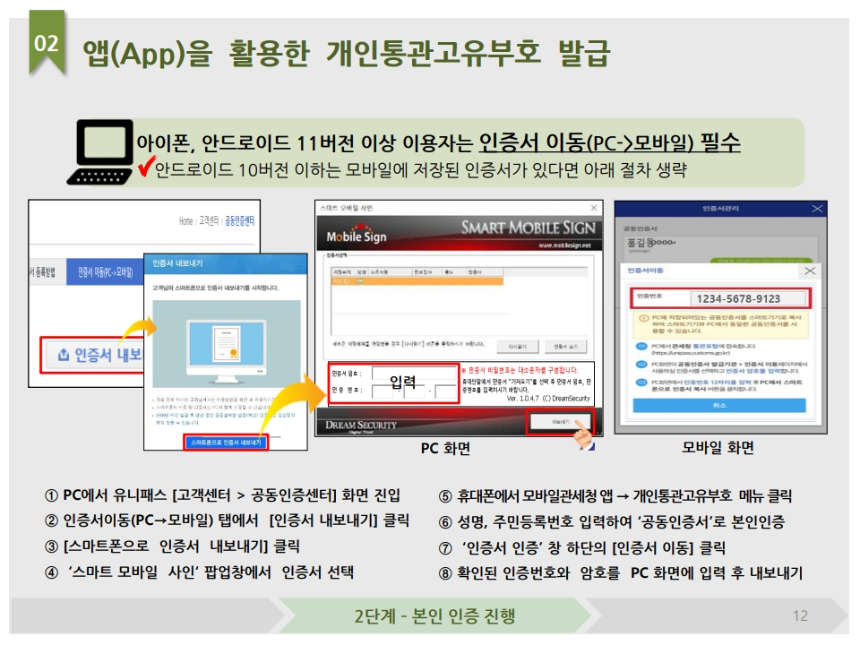 개인통관고유부호 조회 및 발급 방법 – 해외직구 필수 가이드