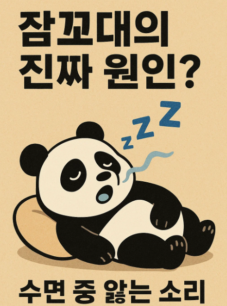 잠꼬대의 진짜 원인 수면 중 앓는 소리까지 총정리!