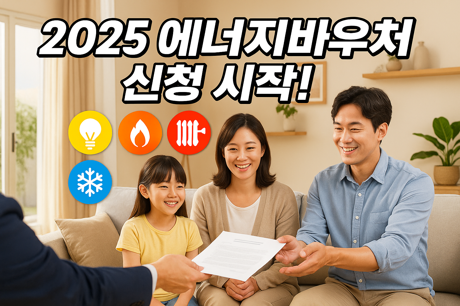 2025 에너지바우처 신청 시작! 대상·금액·방법 총정리
