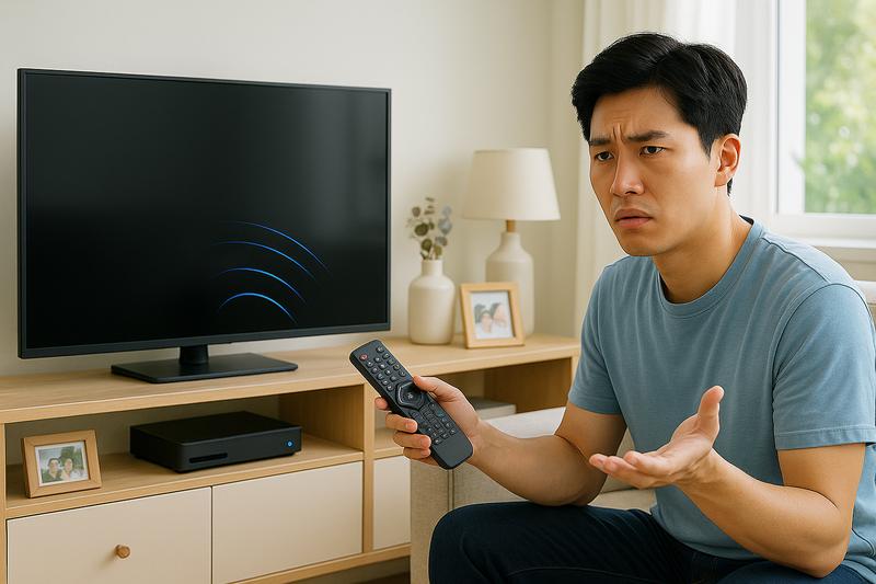 케이블TV 리모컨으로 TV 연결 설정하는 법