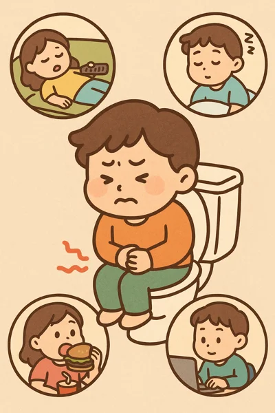 변비 장 운동 저하