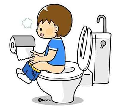 변기에 앉아있는 꿈