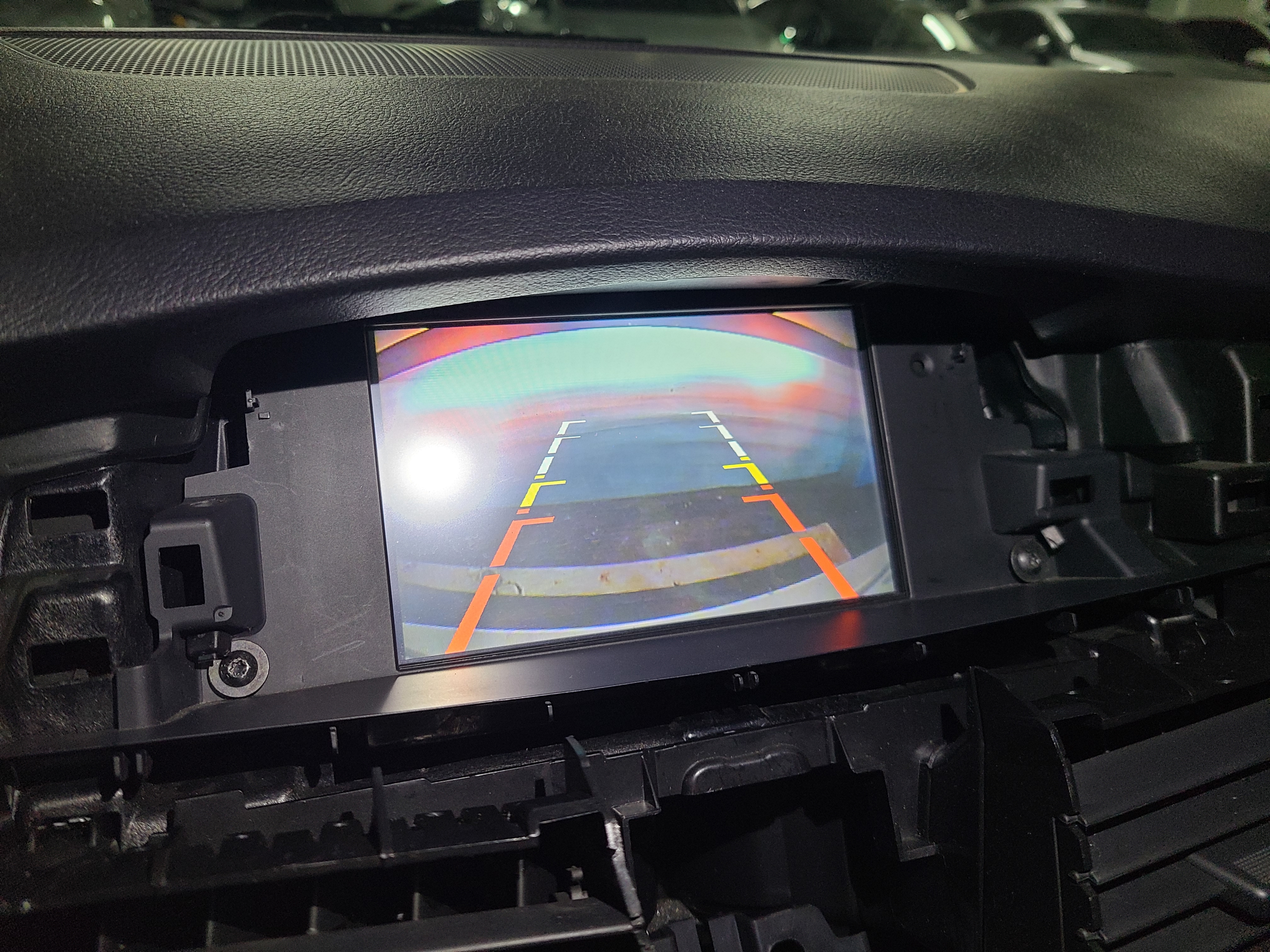 뉴sm5 후방 카메라 영상 정상