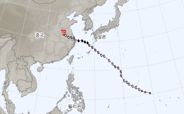13호 태풍 버빙카