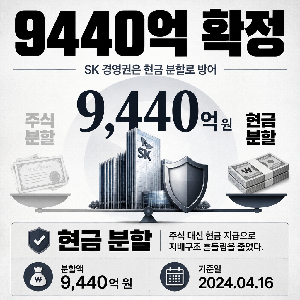 9440억 확정