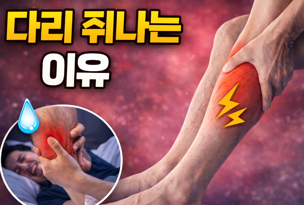 다리 쥐나는 이유