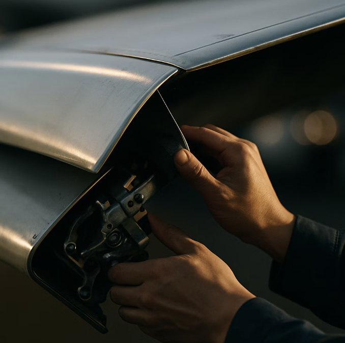 1mm의 마법, 주날개 받음각 조절