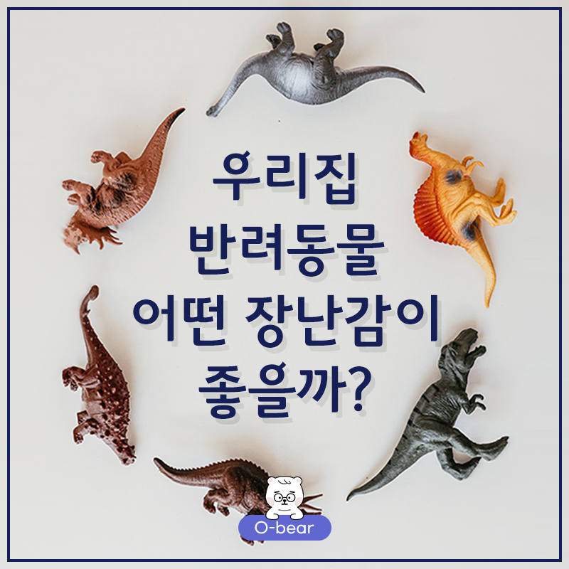 우리집 반려동물 어떤 장난감이 좋을까?