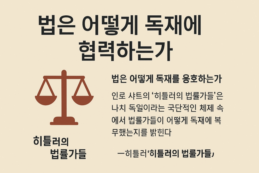 히틀러의 법률가들 - 법은 어떻게 독재에 협력하는가