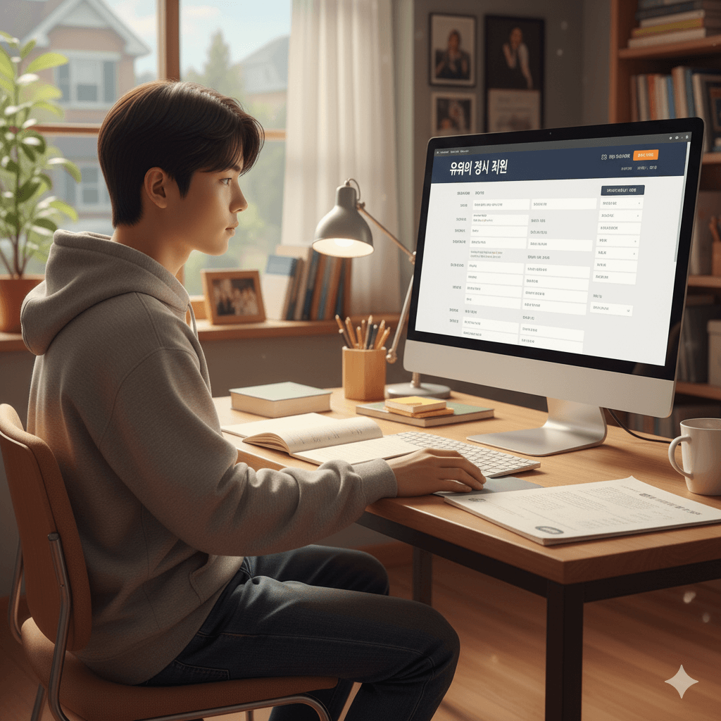 2026학년도 정시 원서 접수 일정 및 방법