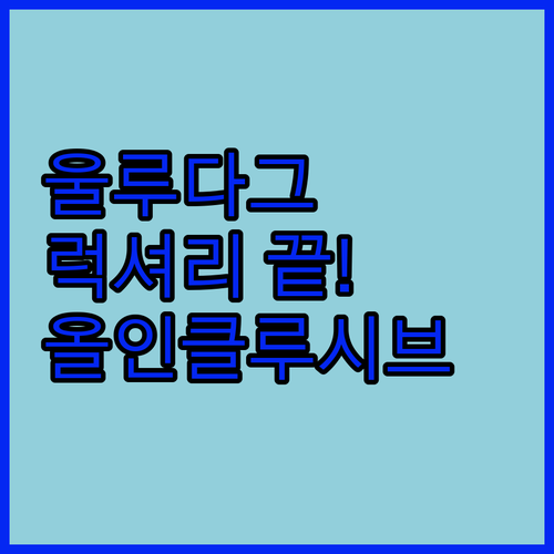 설원 위 럭셔리 끝판왕 부르사 울루다..