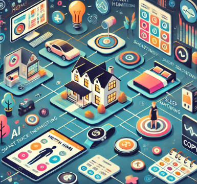 스마트 홈 오토메이션 & 건강 관리, 효율적인 시간 활용 관련 사진