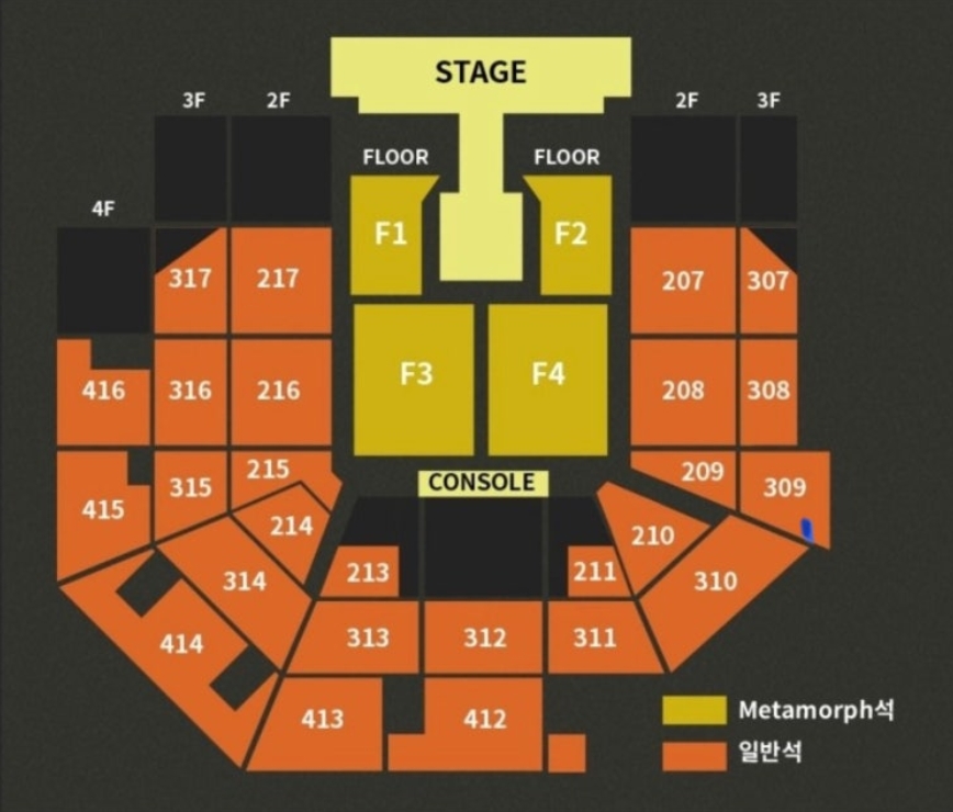 인스파이어 아레나 (인천) 관람 시야 분석