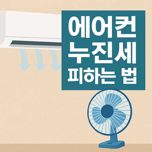 에어컨 누진세 피하는 법