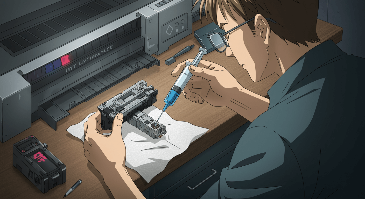 프린터 헤드 수리? 교체? '수리비 20만 원' 아끼는 자가 진단법