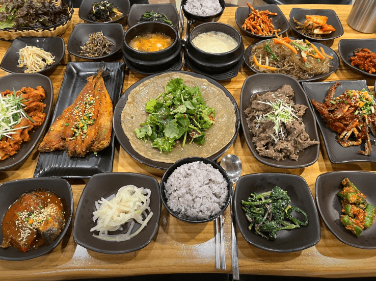 고모리 맛집 "고모리 뜰안에밥상" 음식