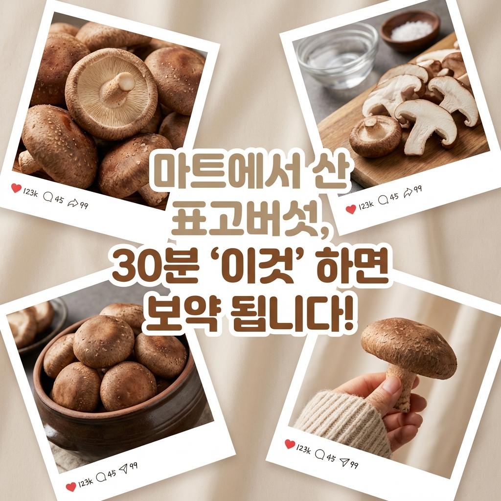 3월 환절기 표고버섯 면역력 효능 비용 공개 및 장단점 비교 솔직 후기