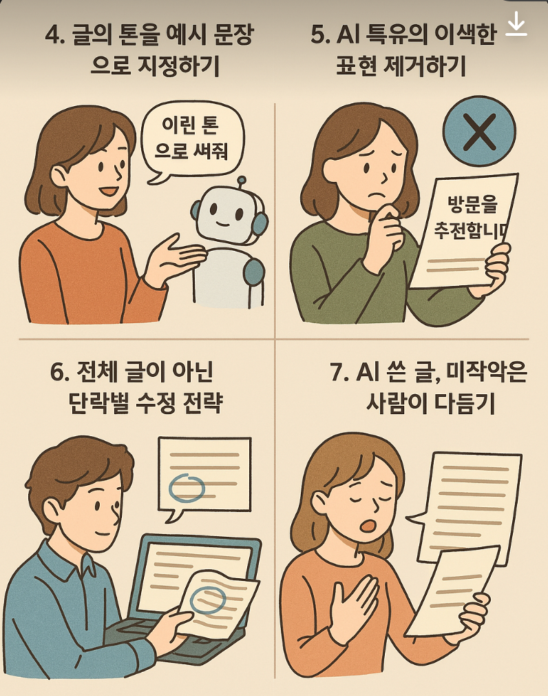 AI 글쓰기 7단계