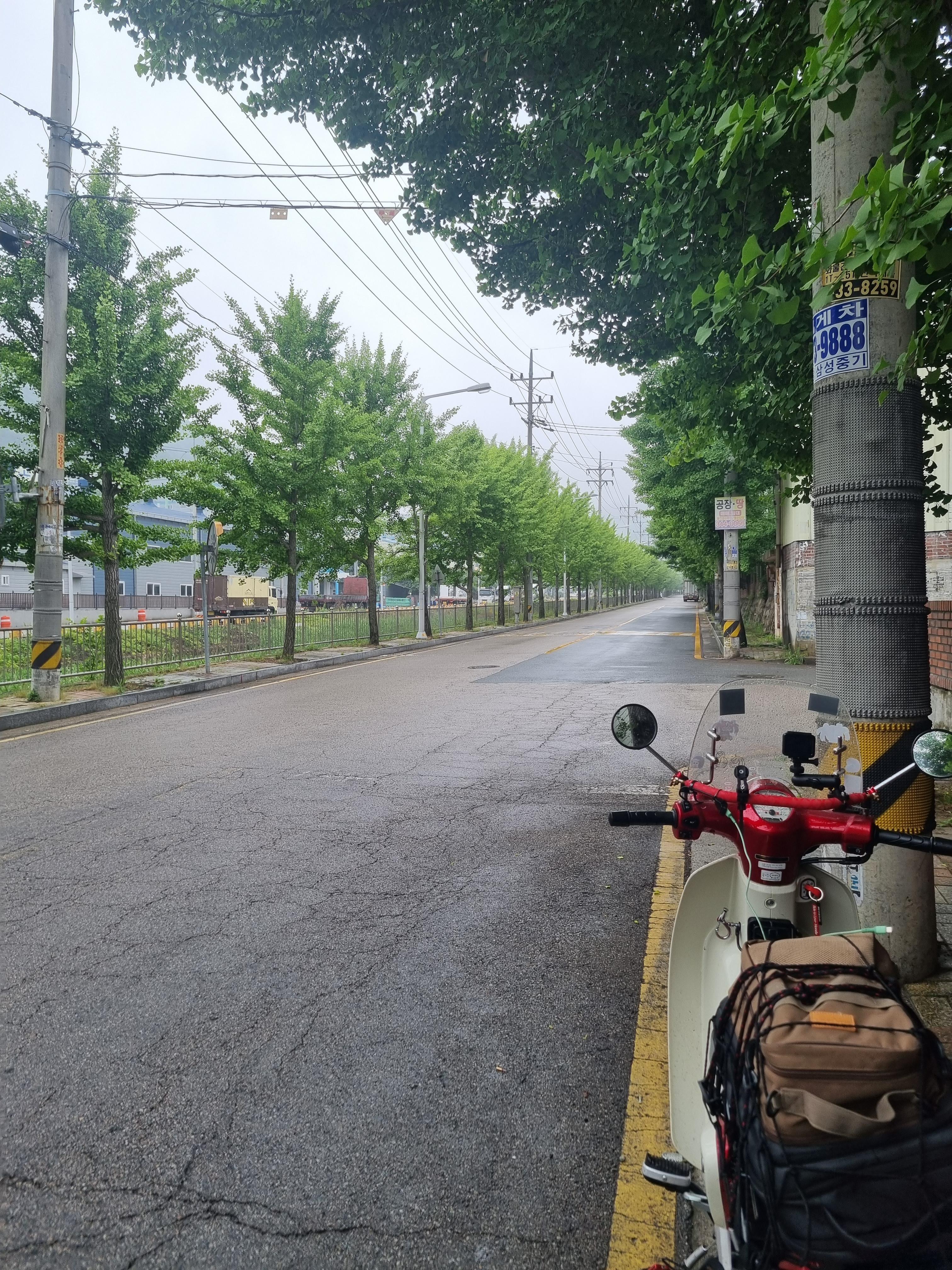 짐내려놓고 부산으로 가는길
