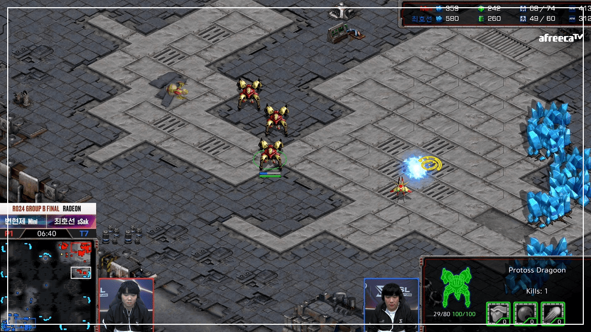 SSL 24강 B조 최종전 옵 3겟 멀티