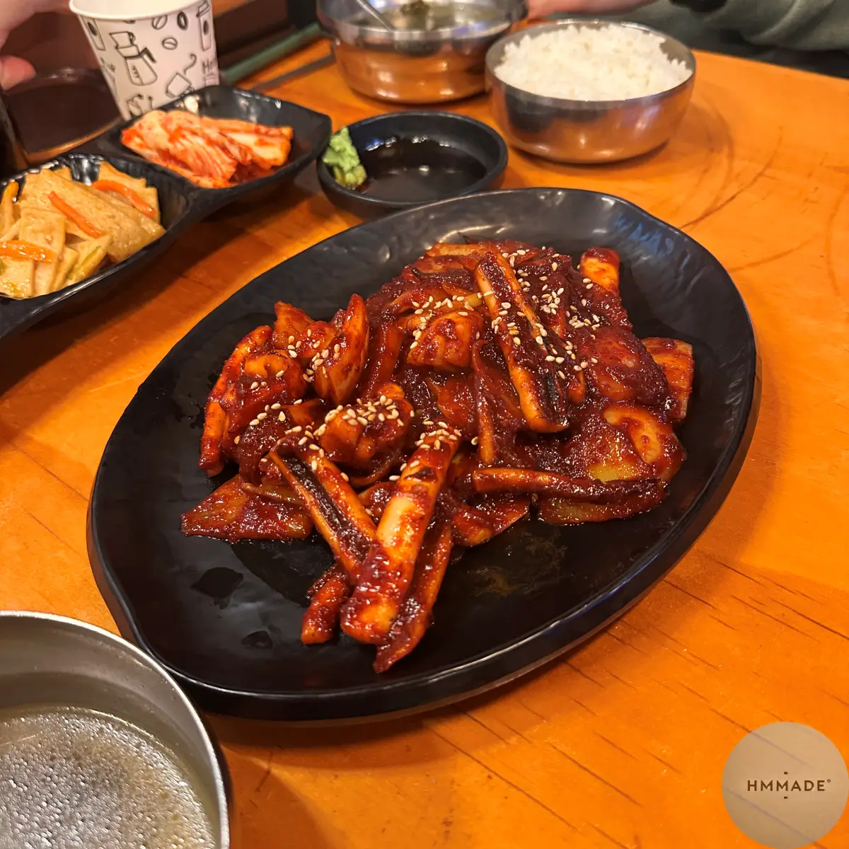 신촌-생선구이-고삼이-오징어볶음