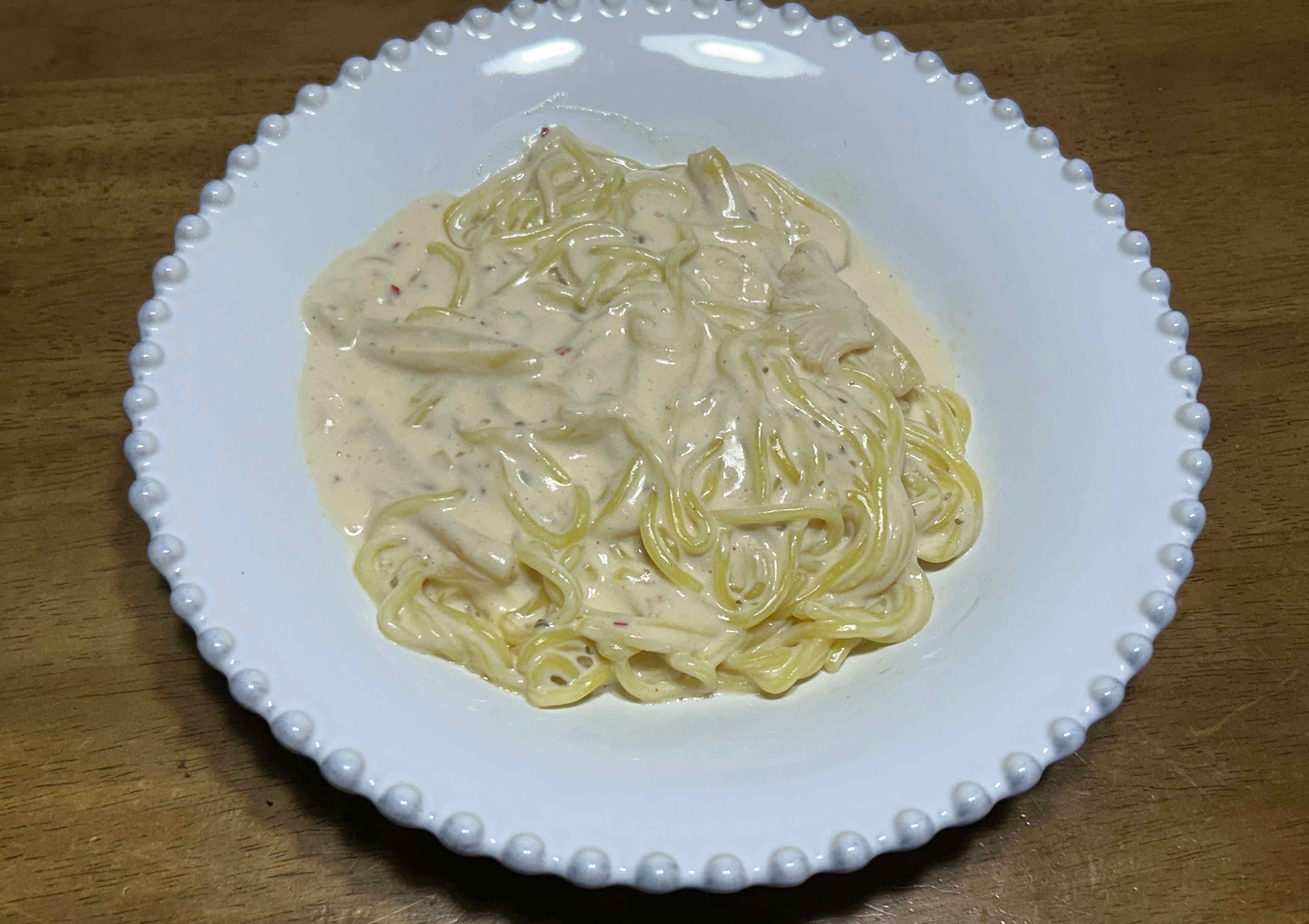 니뽕내뽕 크뽕 조리한 모습