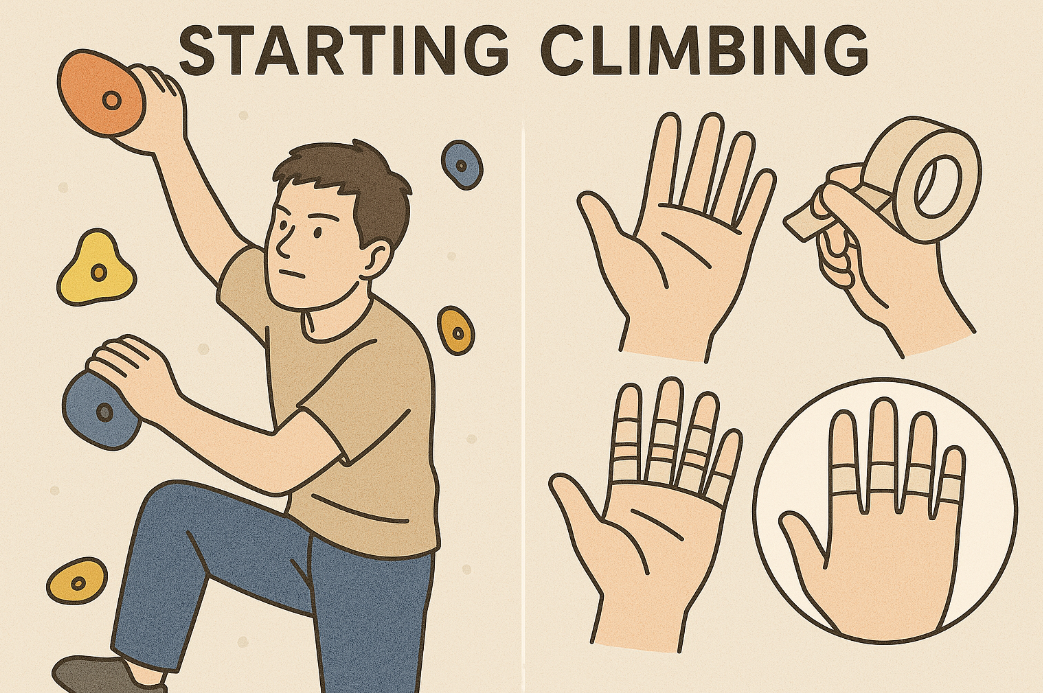 클라이밍 하는 그림