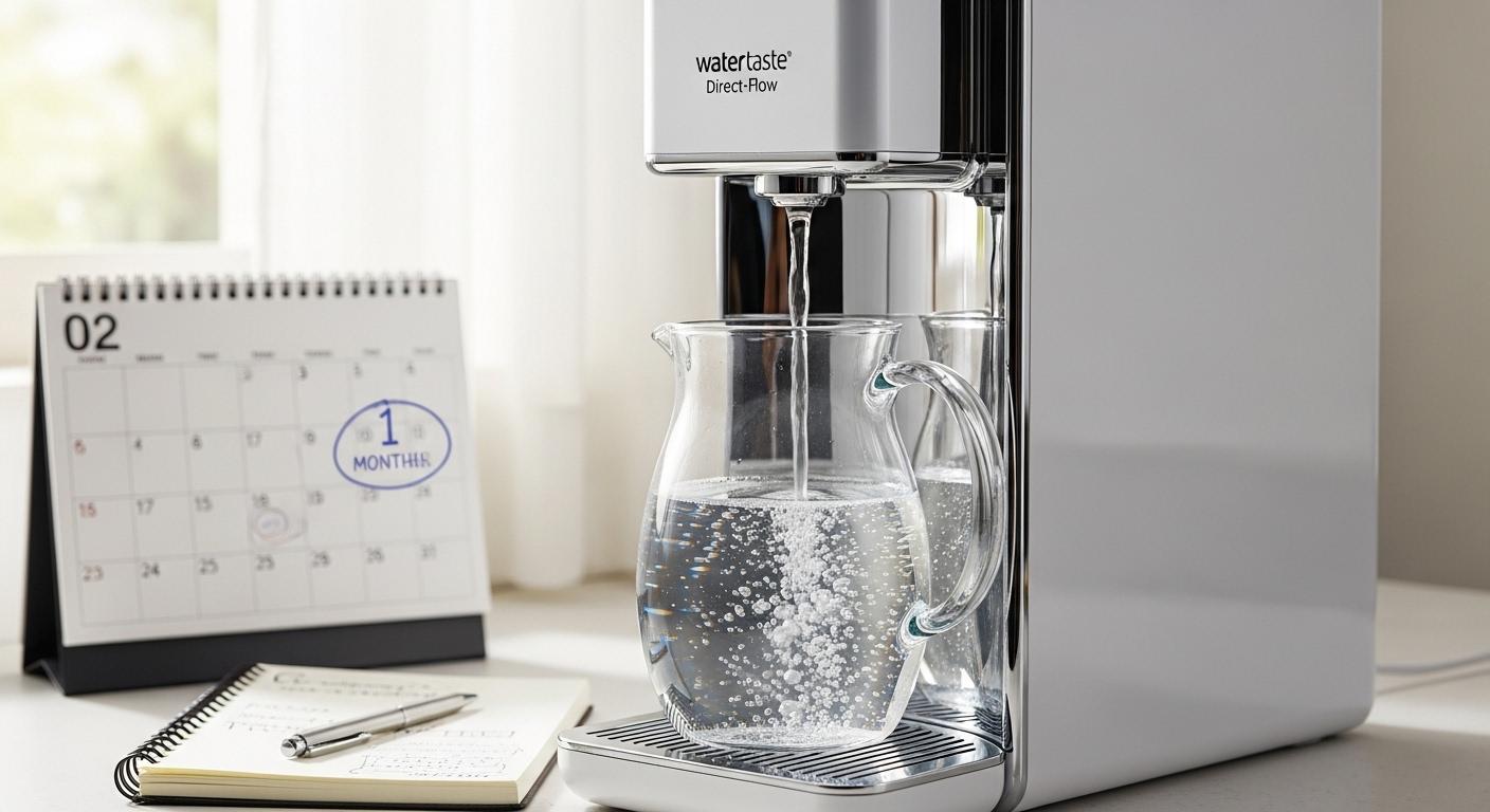 물맛 직수형 정수기 1달 사용 후기
