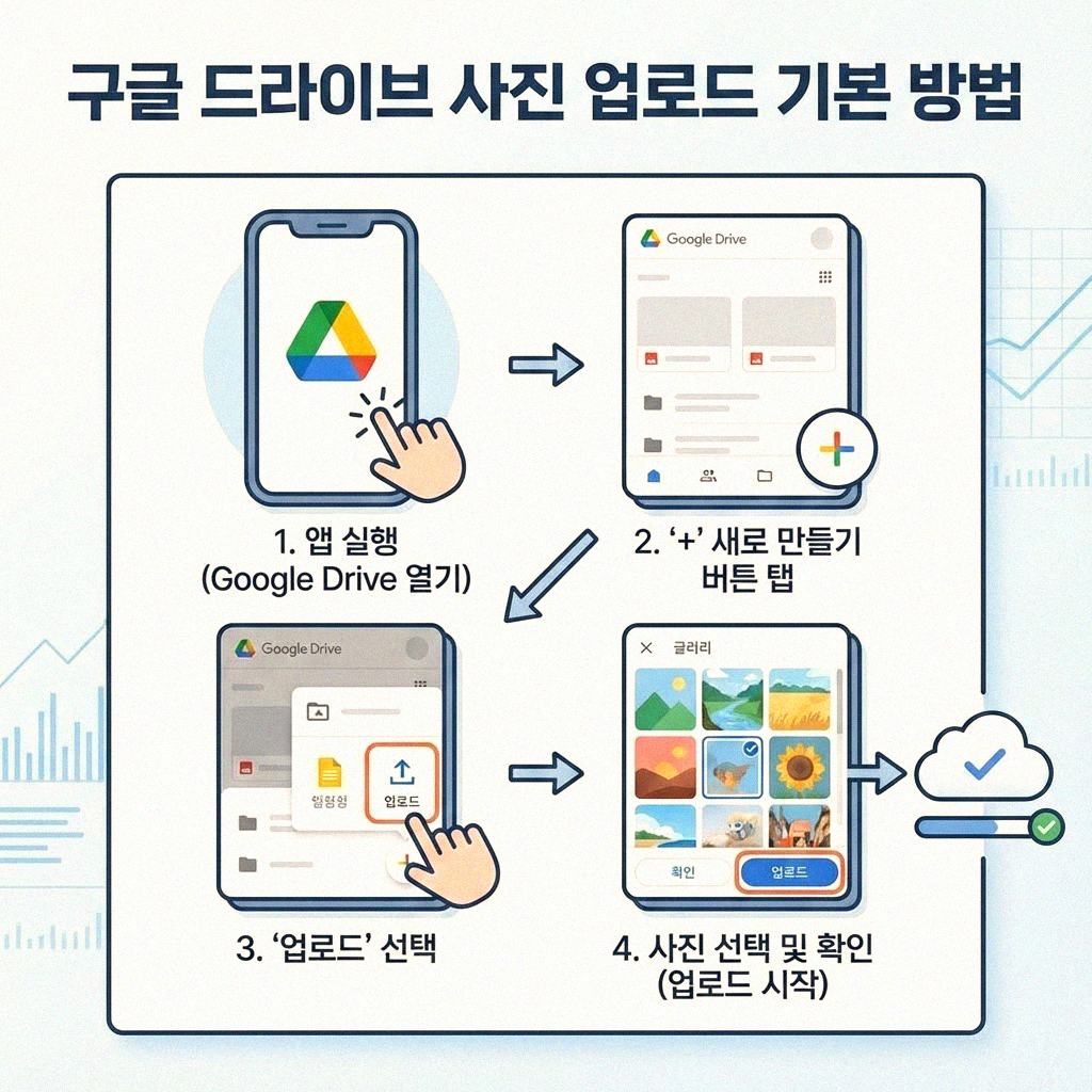 구글 드라이브에 사진 업로드 이것만 알면 끝