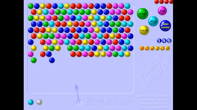 버블슈터 게임하기