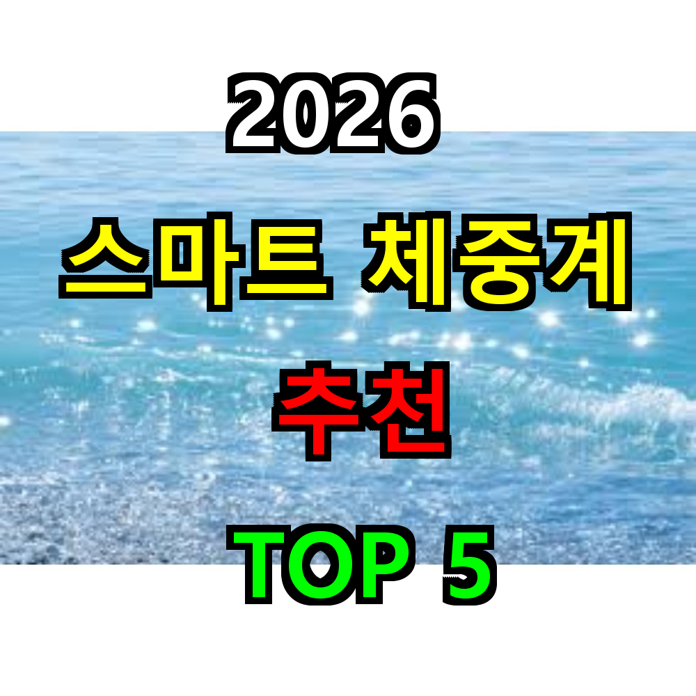 2026 스마트 체중계 추천 TOP 5