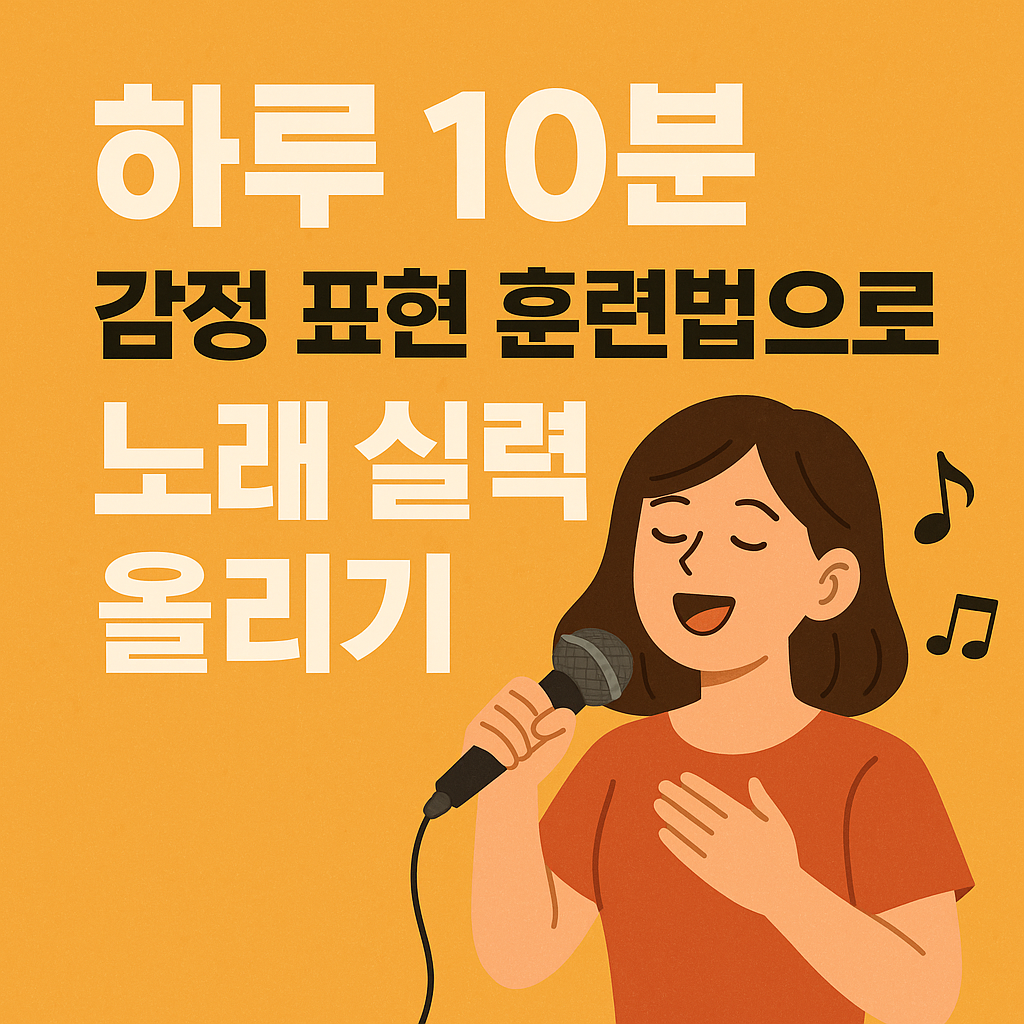 하루 10분, 감정 표현 훈련법 관련 사진