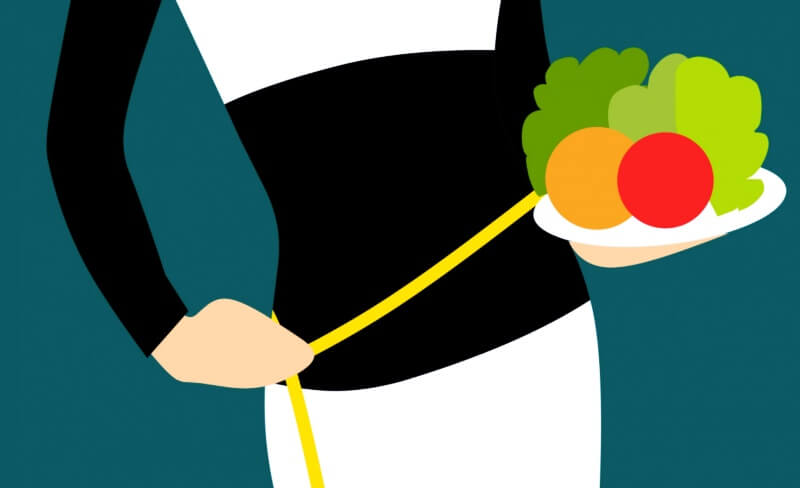 음식접시-들고-허리-줄자-측정