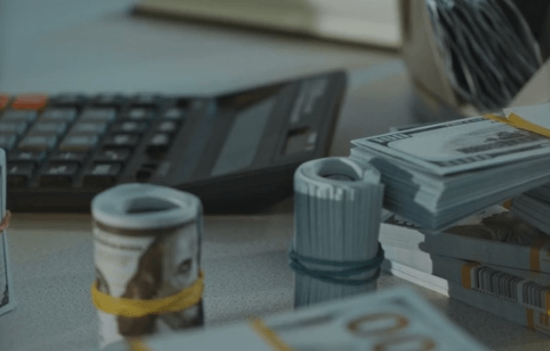 계산기-돈-현금