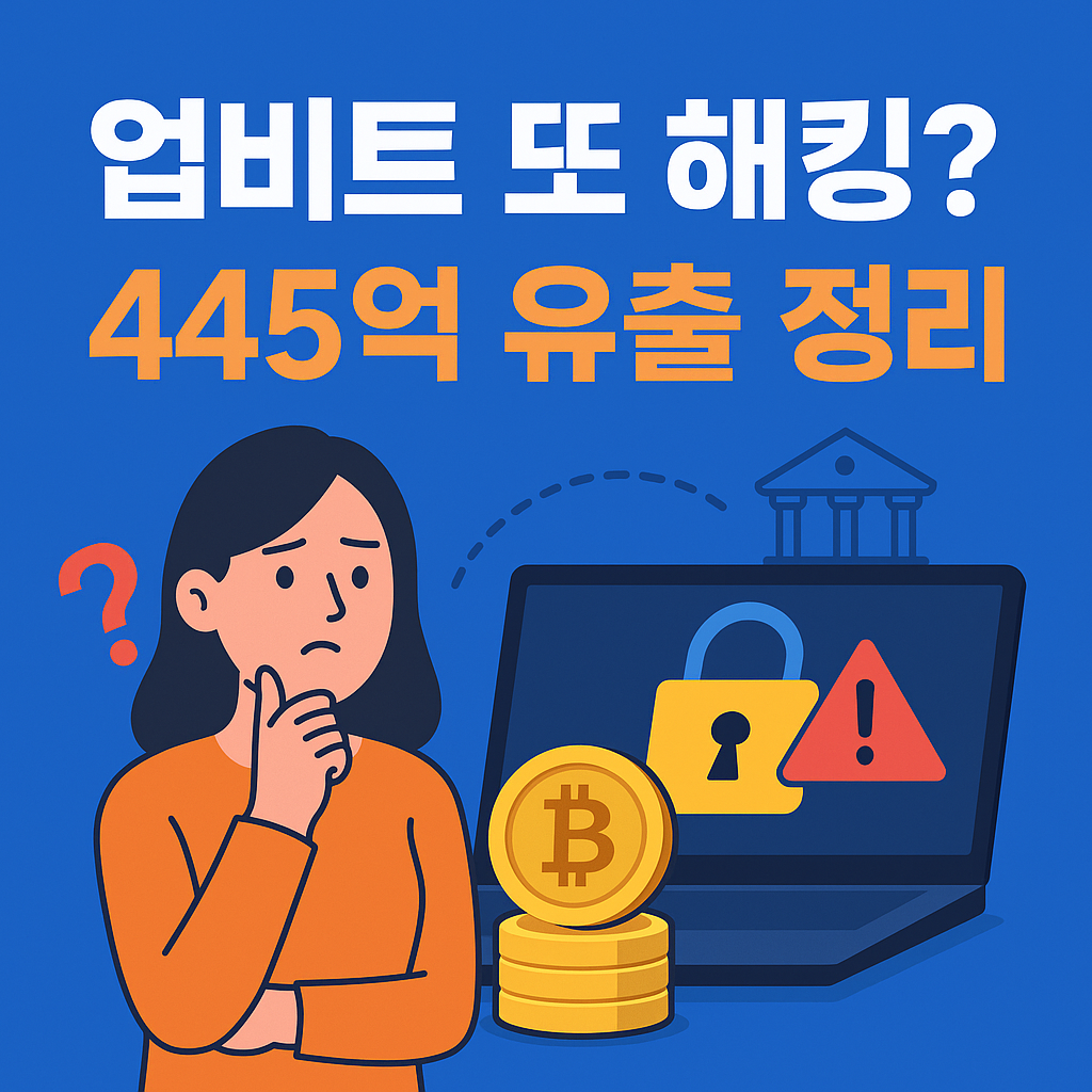 업비트 해킹 사건 정리 445억 유출 원인과 피해 복구는