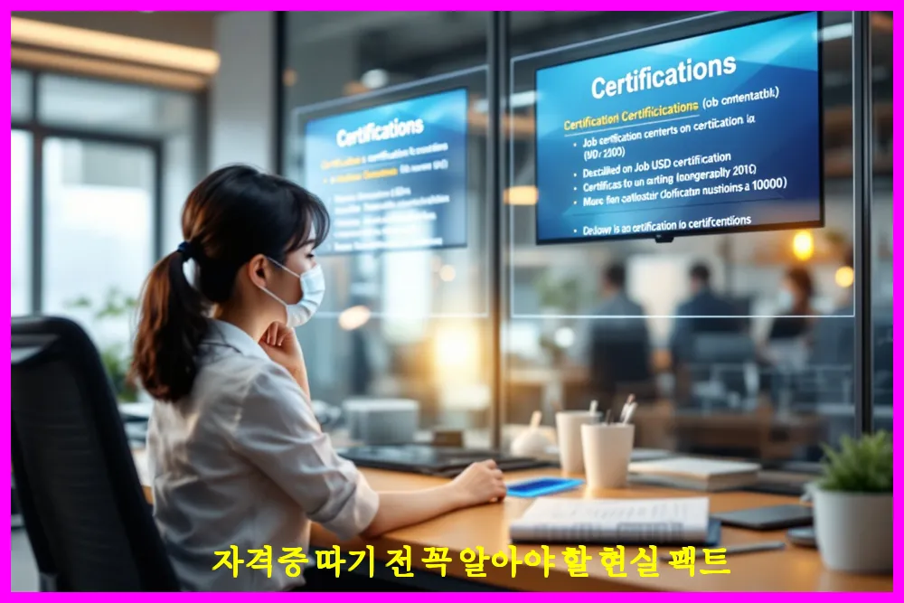자격증 따기 전 꼭 알아야 할 현실 팩트