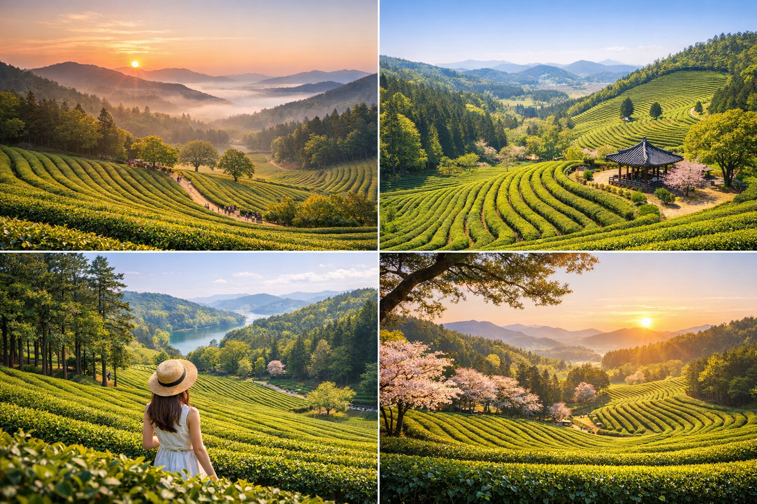 보성 녹차밭 여행 이미지