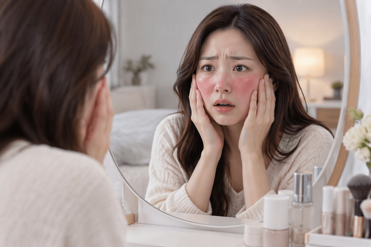 안면홍조 (원인, 치료전략, 피부장벽)