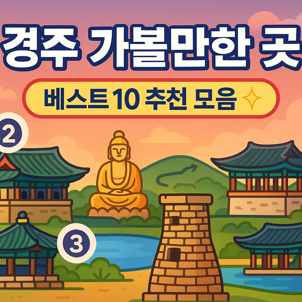 경주 가볼만한곳 베스트10