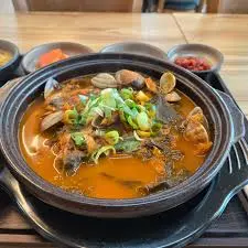 바지락해장국
