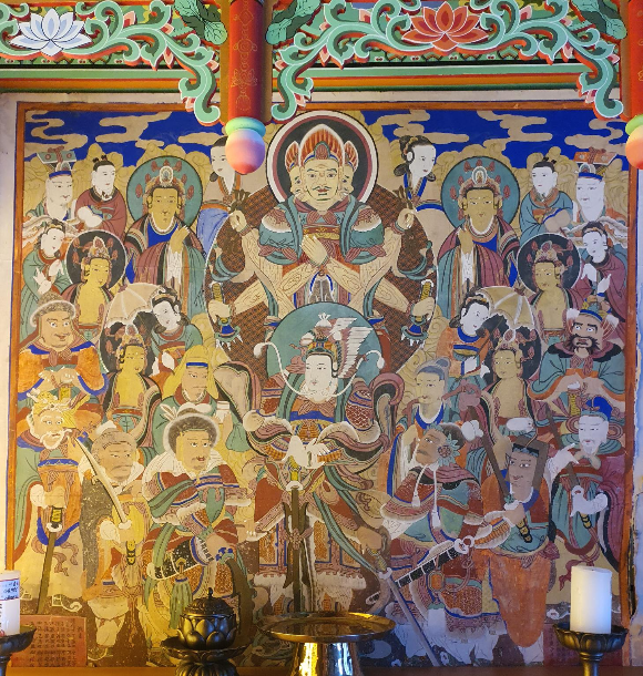 북지장사법당신중탱화