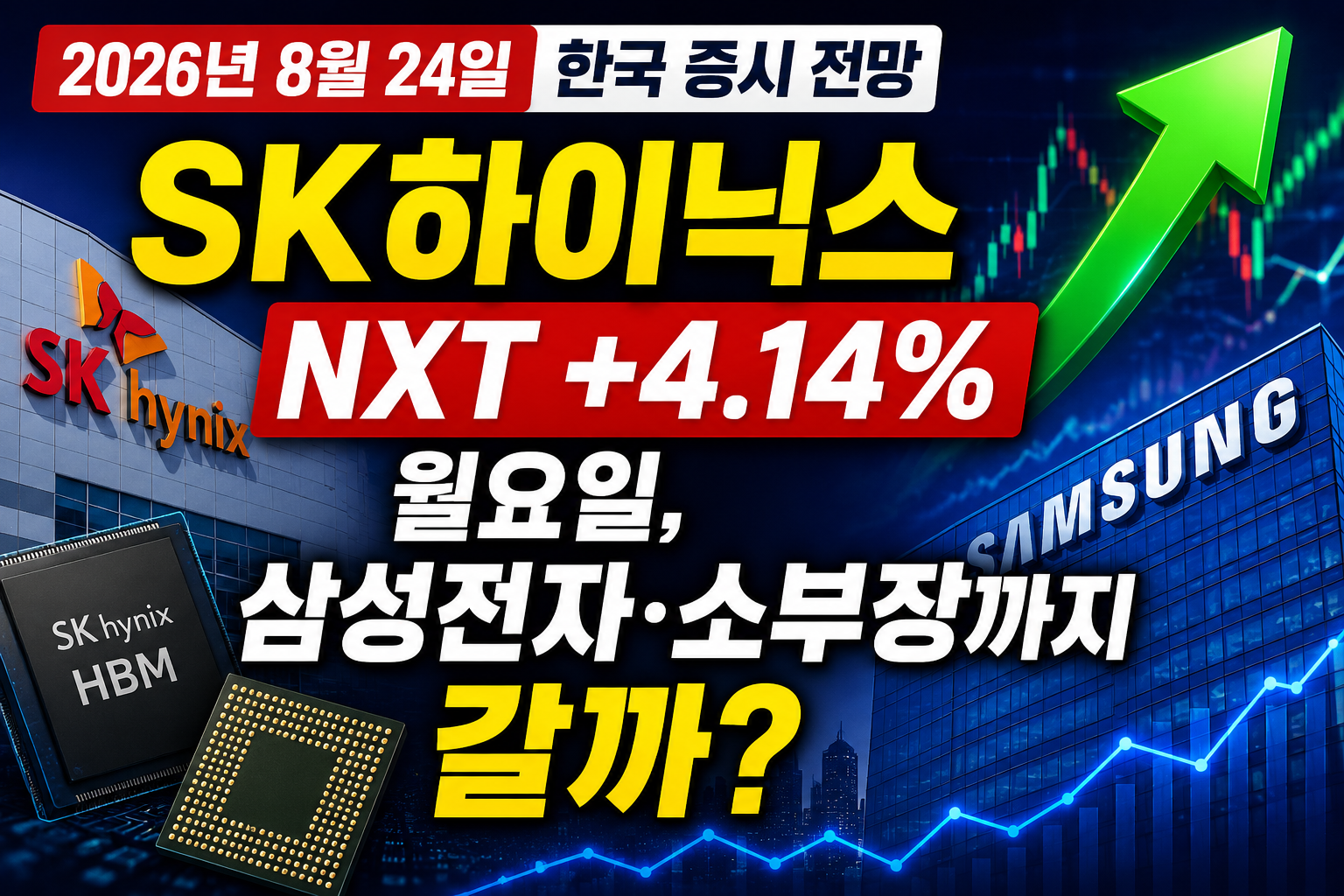 2026년 8월 24일 한국 증시 전망(반도체)