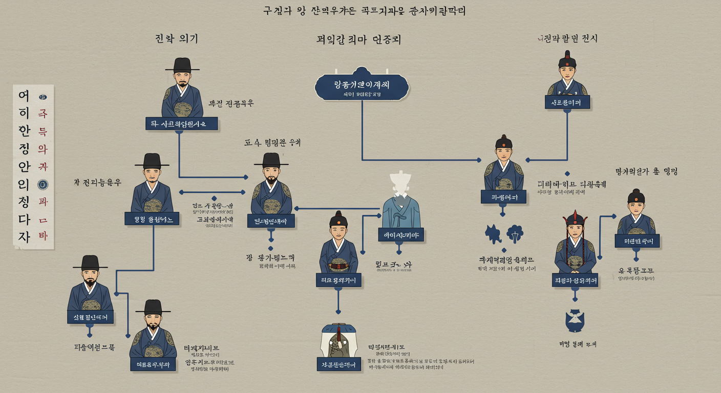 조선 왕 계보, 500년 역사를 한눈에 시대별 정리