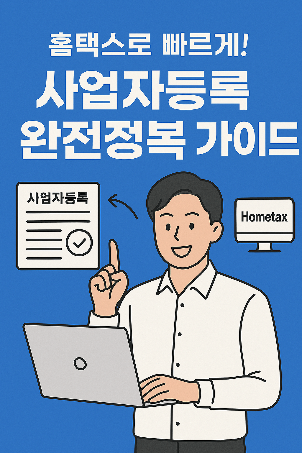 홈택스로 빠르게! 사업자등록 완전정복 가이드