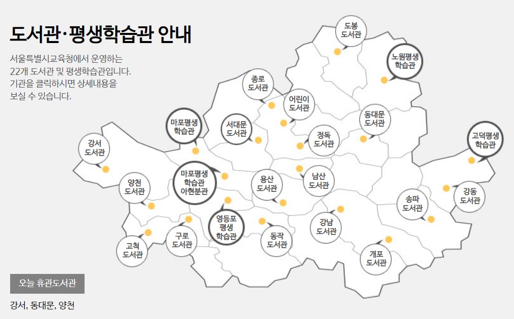 서울시교육청현황