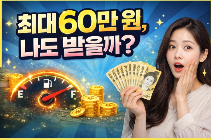 고유가 피해지원금 대상 확인 및 신청 방법